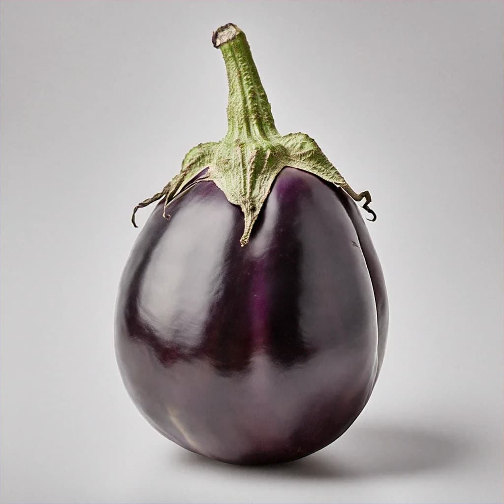 African Eggplant Fruit - fresh fruit image for easy identification