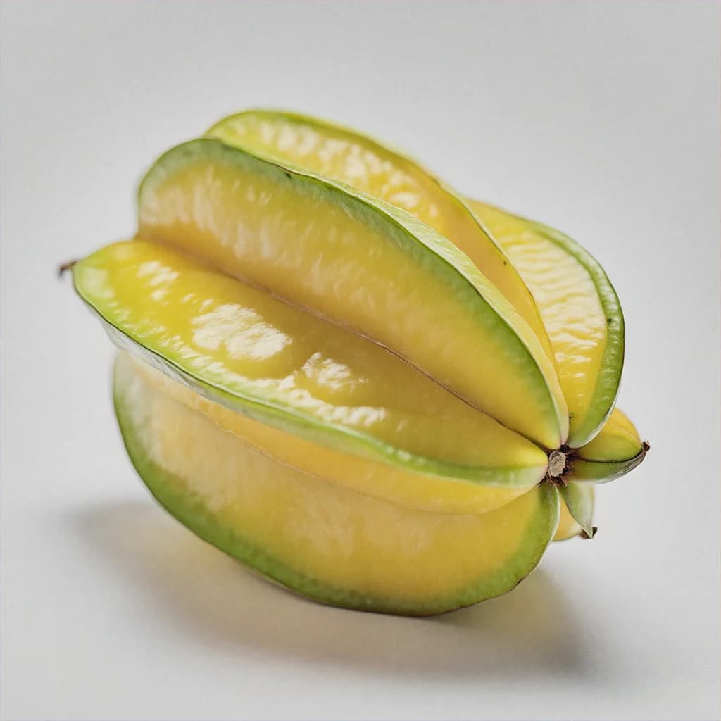 African Starfruit - fresh fruit image for easy identification