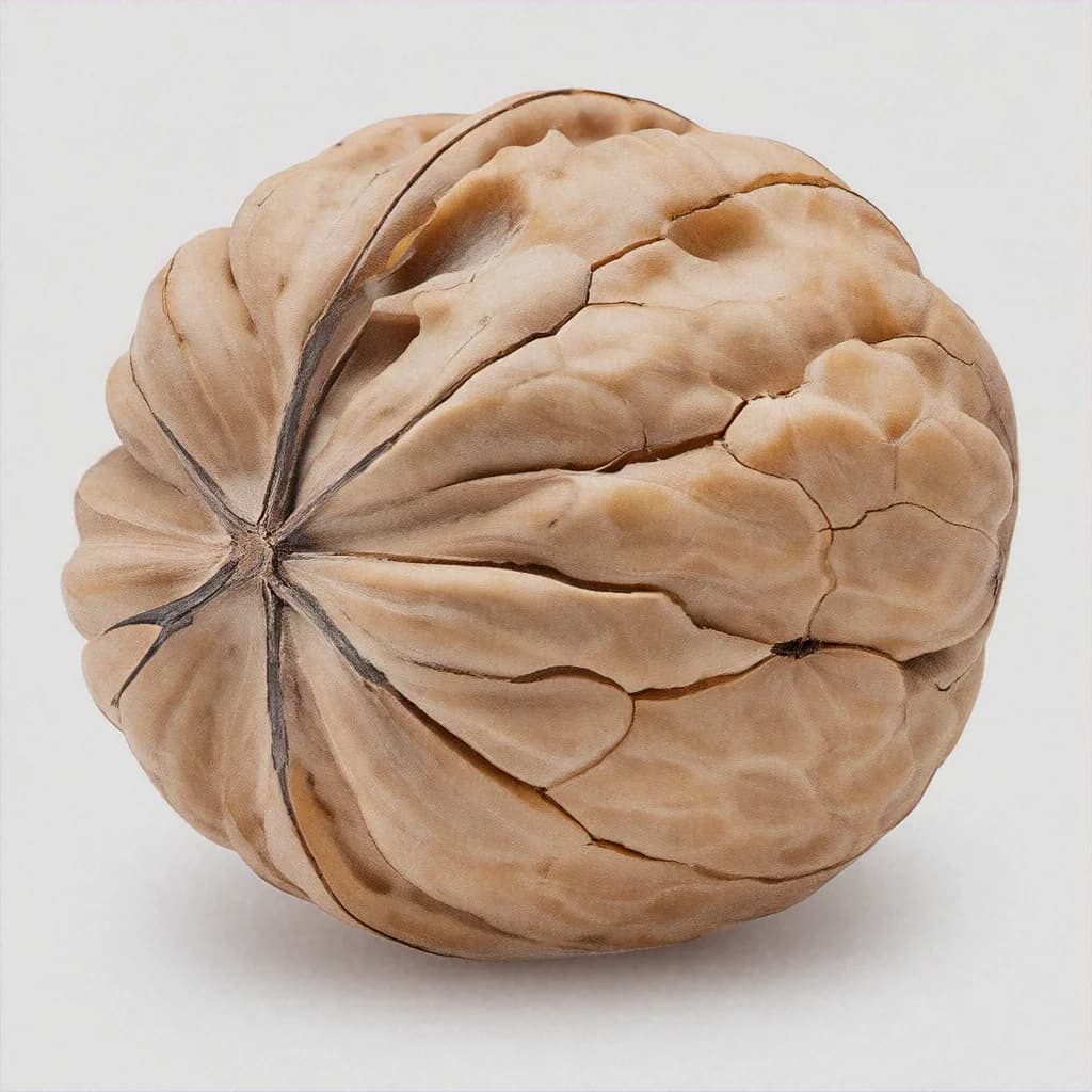 African Walnut - fresh fruit image for easy identification