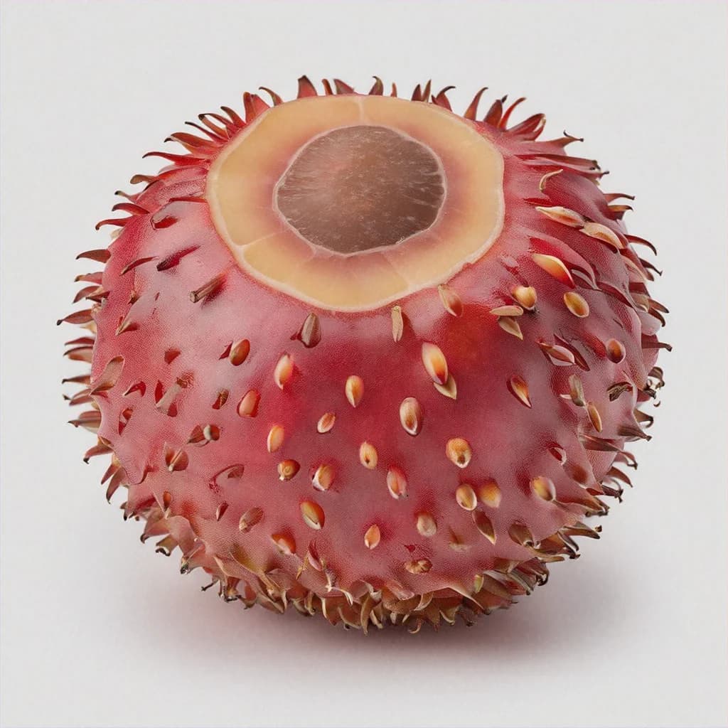 Arbutus unedo - fresh fruit image for easy identification