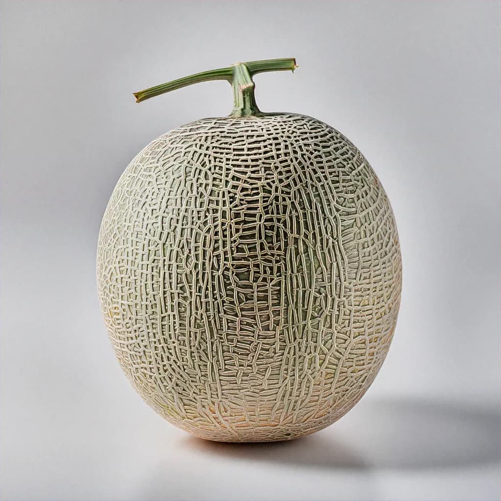 Cantaloupe - fresh fruit image for easy identification