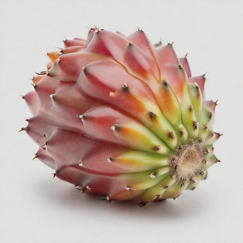Peruvian Apple Cactus - fresh fruit image for easy identification