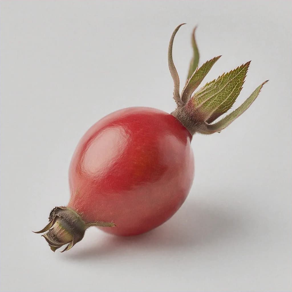 Rose Hip - fresh fruit image for easy identification