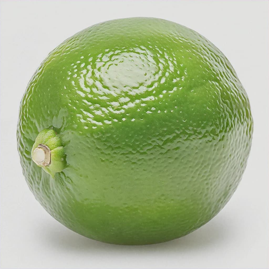 Round Lime - fresh fruit image for easy identification