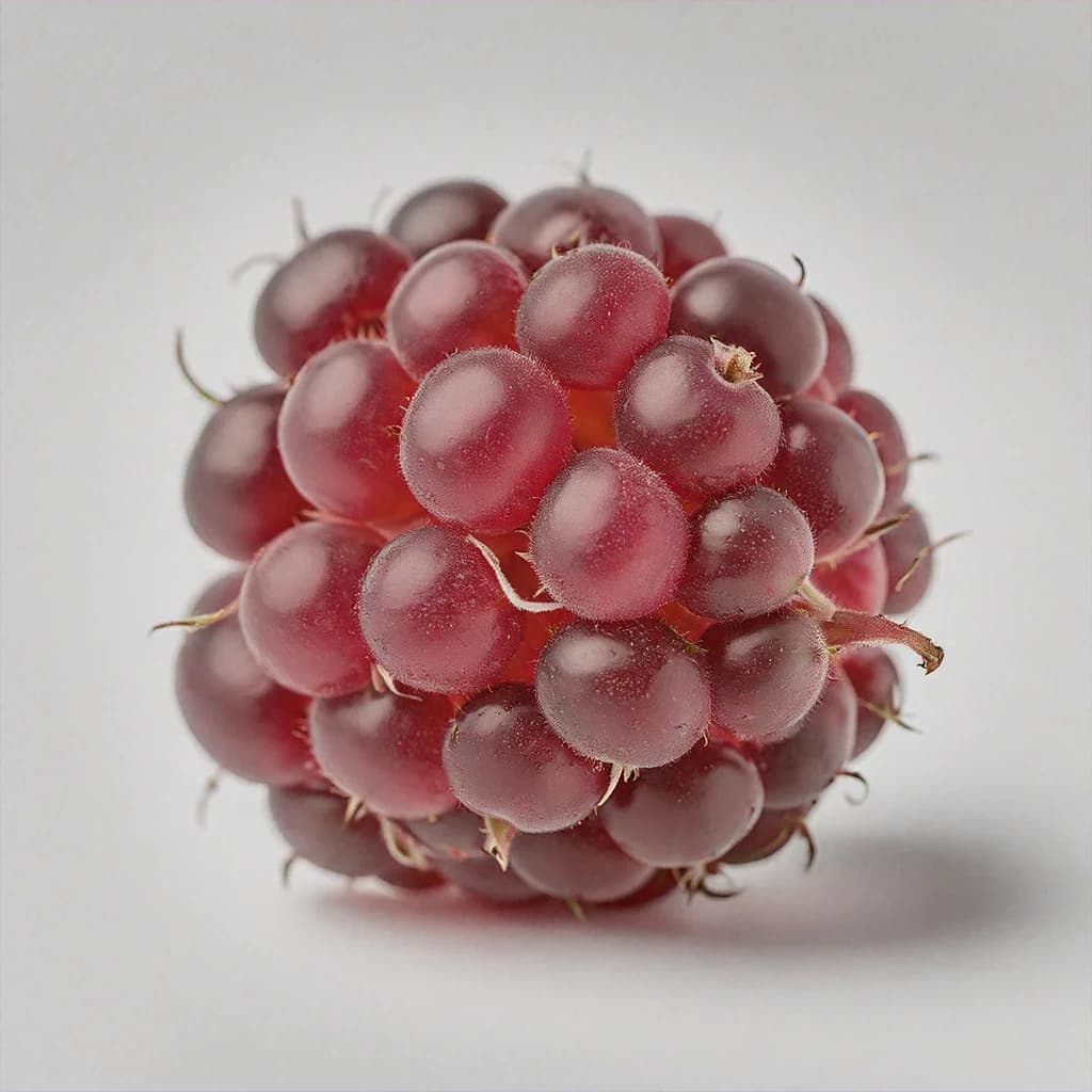 Salmonberry - fresh fruit image for easy identification
