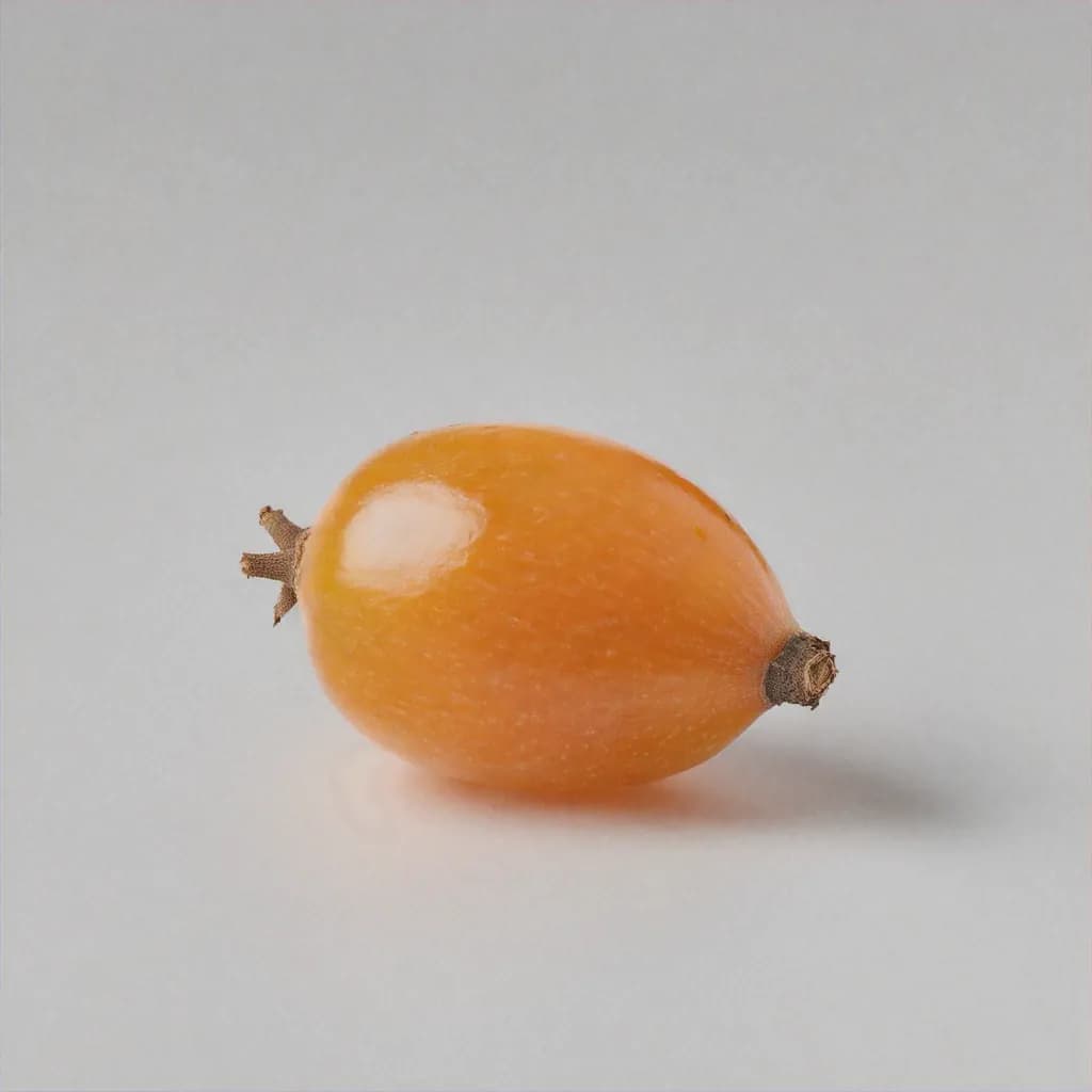 Sea Buckthorn - fresh fruit image for easy identification