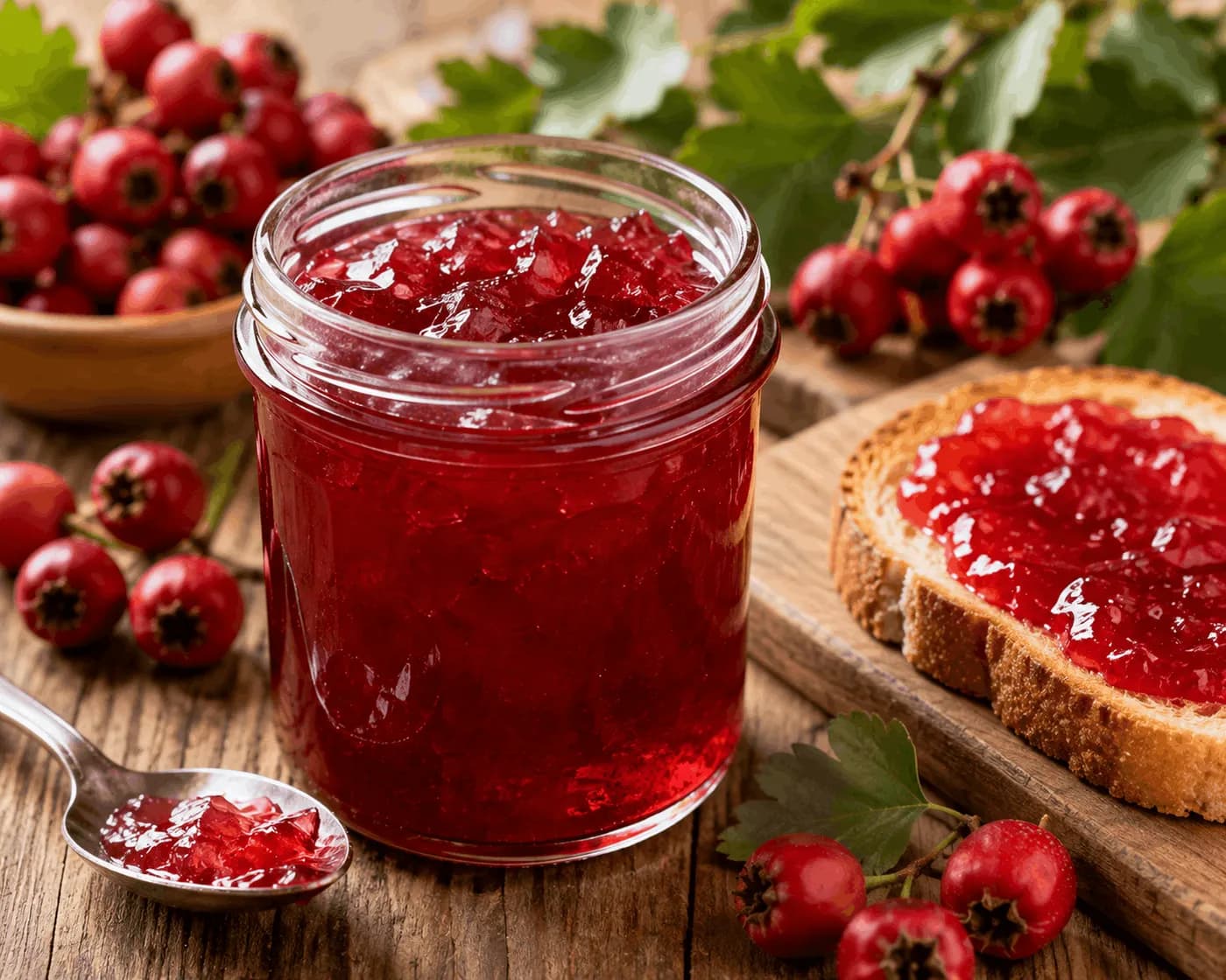 Hawthorn Berry Jelly