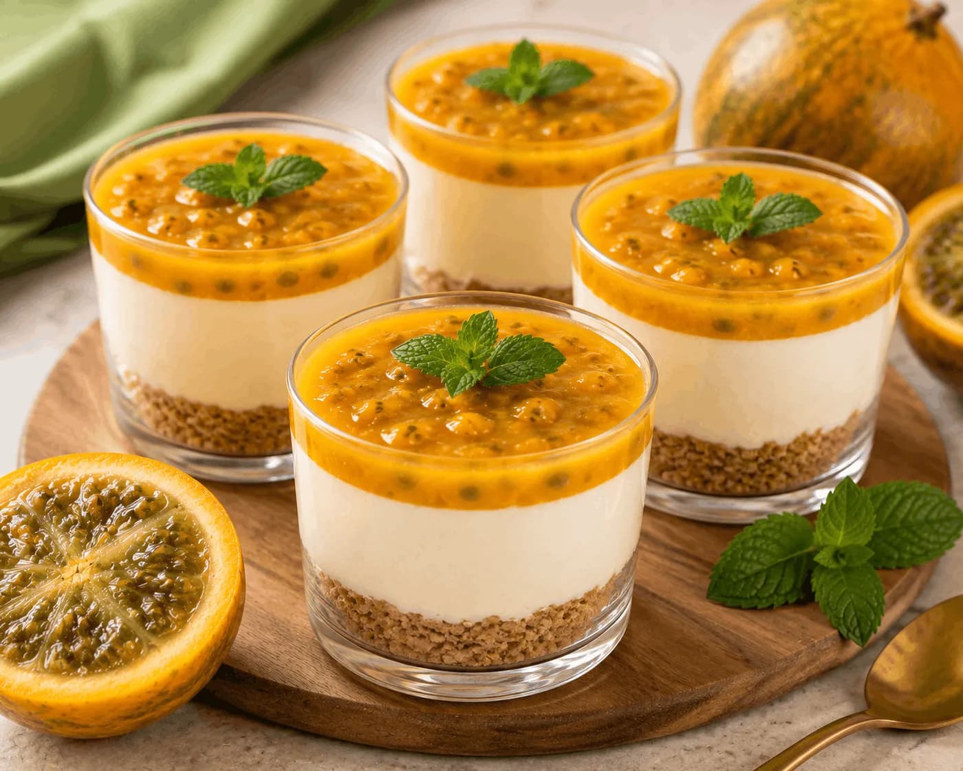 Lulo Cheesecake Cups