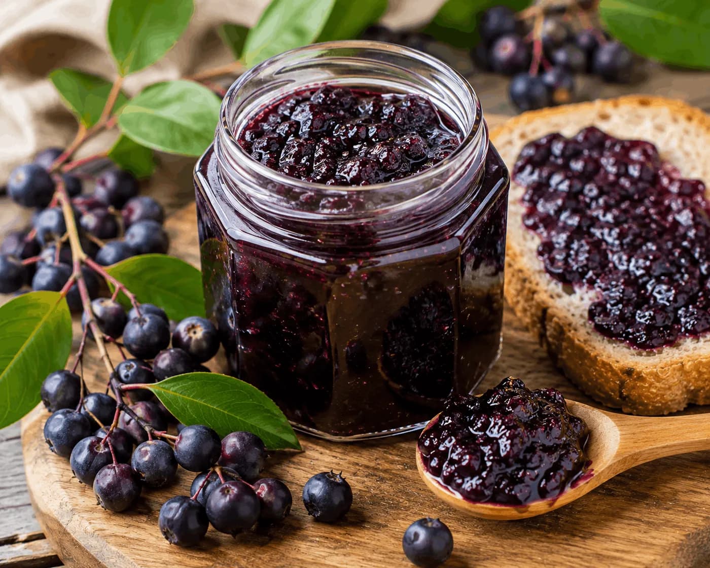 Salal Berry Jam