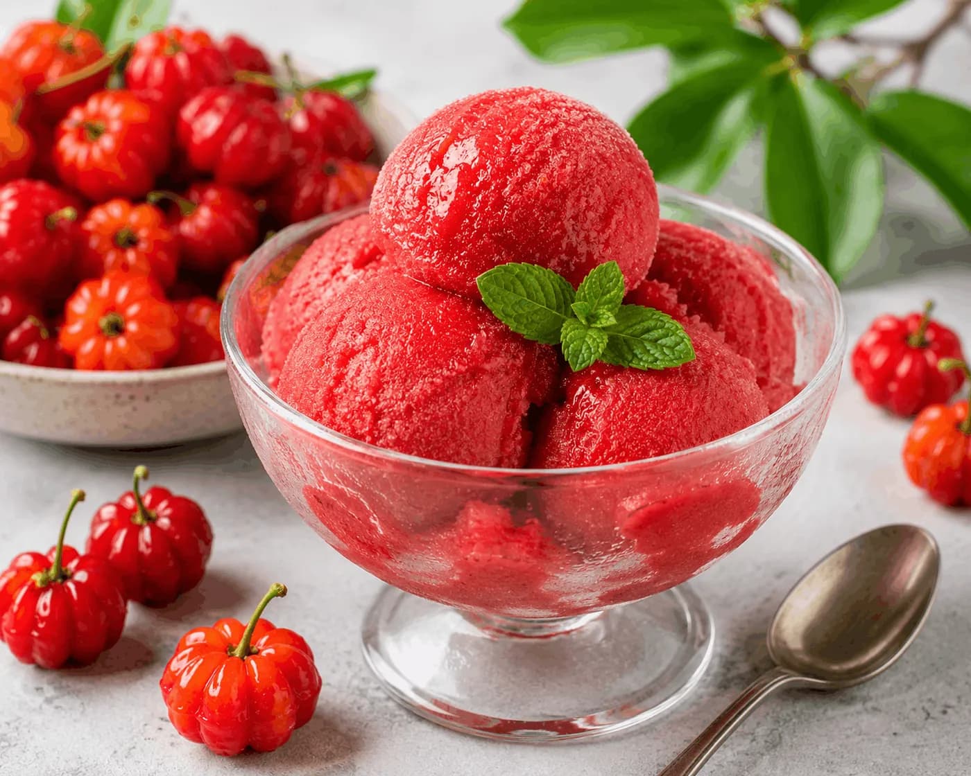 Surinam Cherry Sorbet